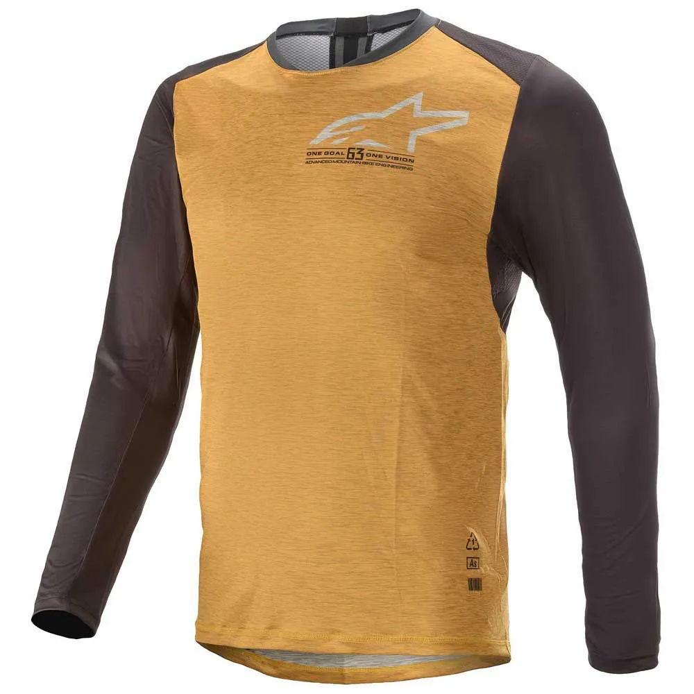 Alpinestars Alps 6.0 V2 Langarm-trikot, Tangerine / black, S
