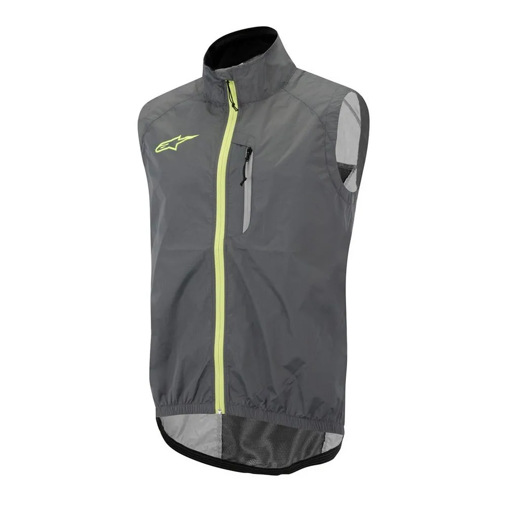 Alpinestars Descender Weste, Grey / yellow