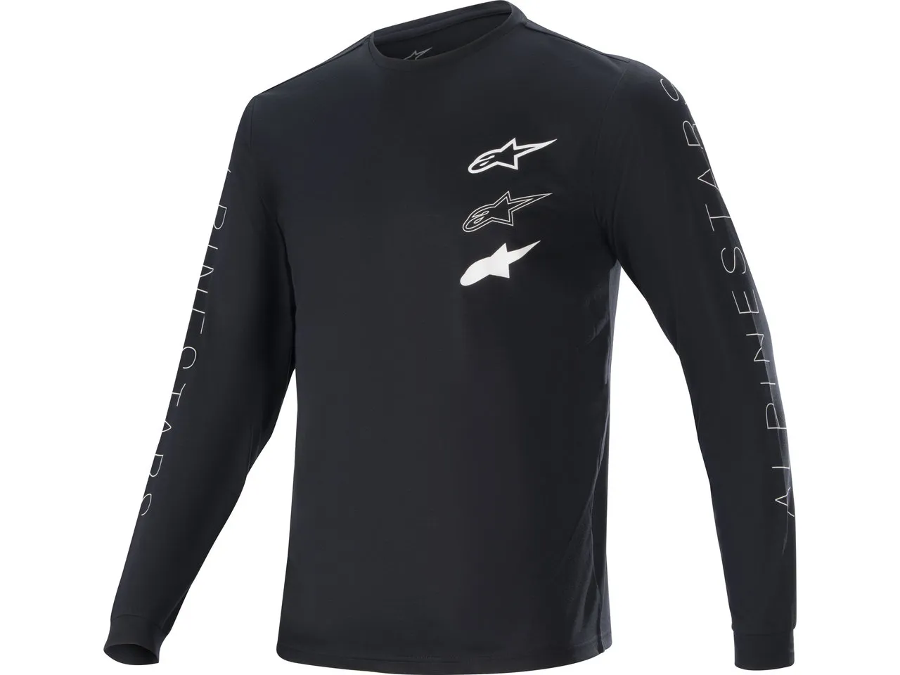 Alpinestars Lead Tech Tee L/S Trikot, Black
