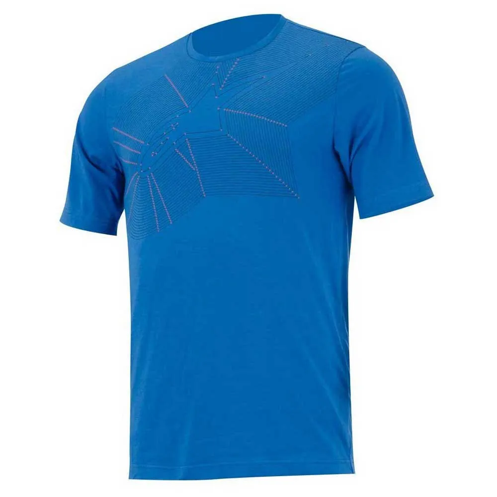 Alpinestars Manual Kurzarm-t-shirt, Electric blue, S Alpinestars Manual Kurzarm-t-shirt, Electric blue, S