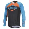 Bright blue / bright orange