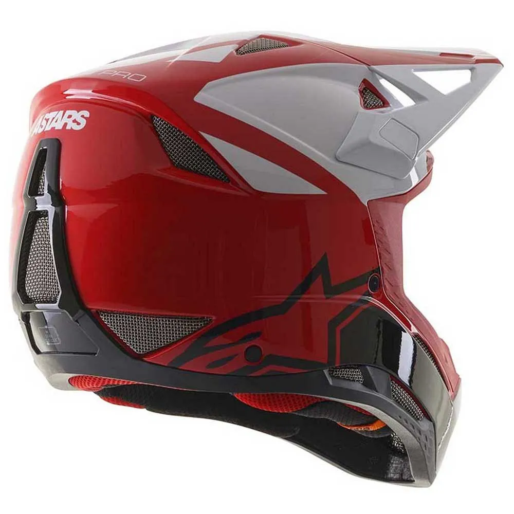 Alpinestars Missile Pro Downhillhelm, Red / white Alpinestars Missile Pro Downhillhelm, Red / white