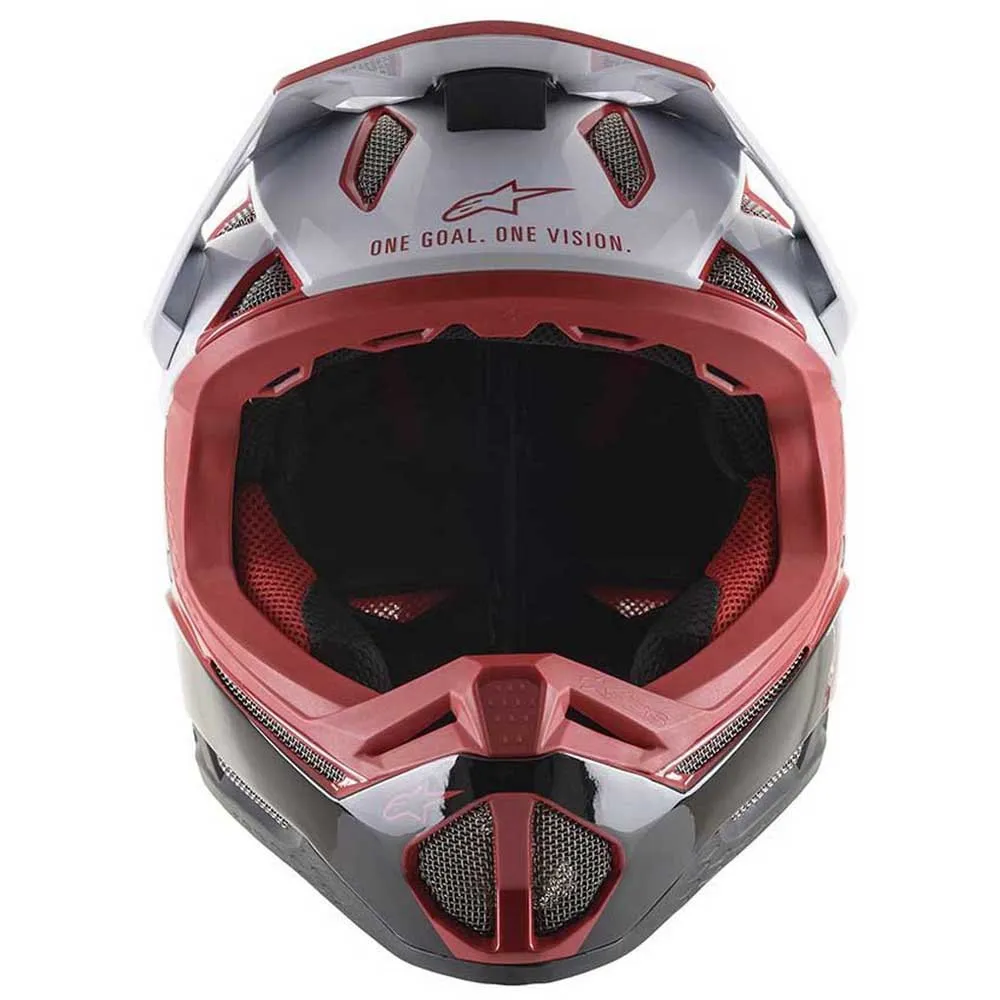 Alpinestars Missile Pro Downhillhelm, Red / white Alpinestars Missile Pro Downhillhelm, Red / white