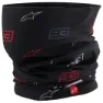 Black / bright red / white