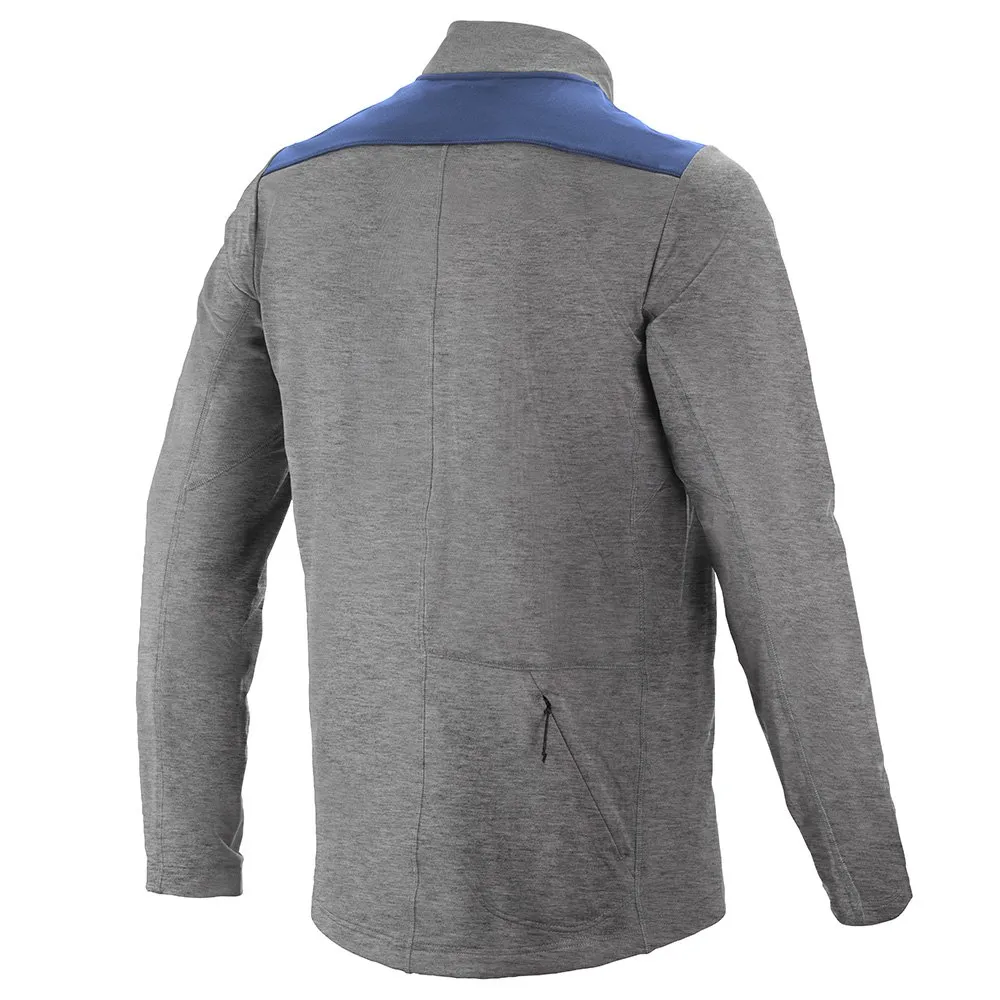 Alpinestars Nevada Langarm-trikot, Melange gray mid blue, XL