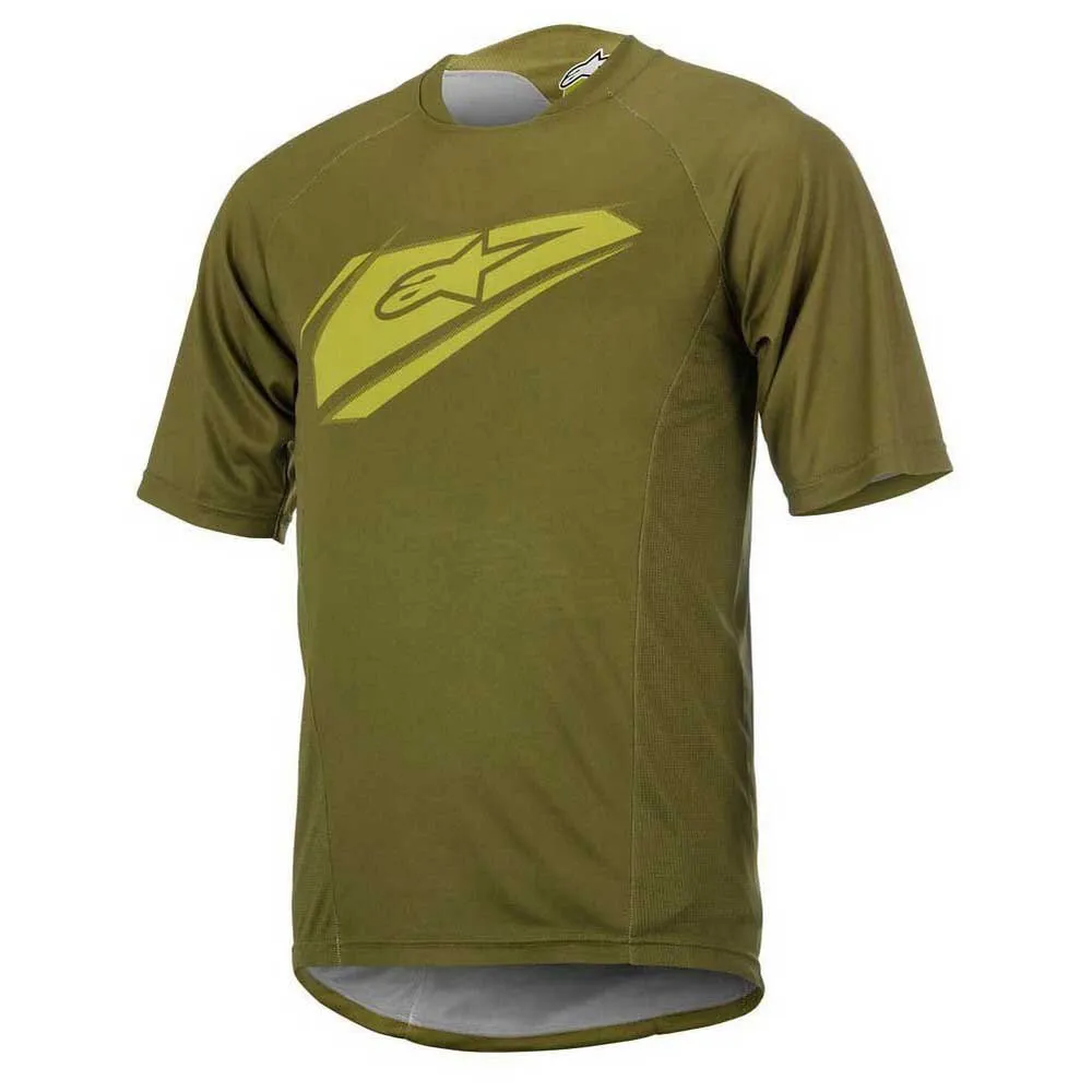 Alpinestars Pathfinder Kurzarm Enduro Trikot, Green Alpinestars Pathfinder Kurzarm Enduro Trikot, Green