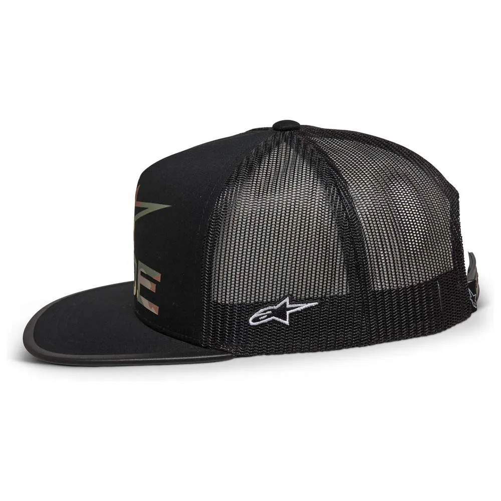 Alpinestars Ride 4.0 Camo Trucker-kappe, Black
