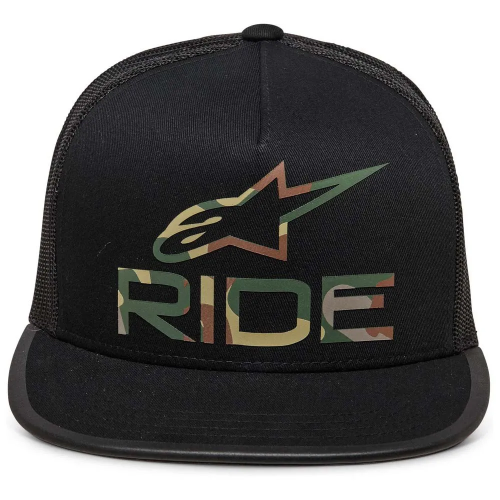 Alpinestars Ride 4.0 Camo Trucker-kappe, Black