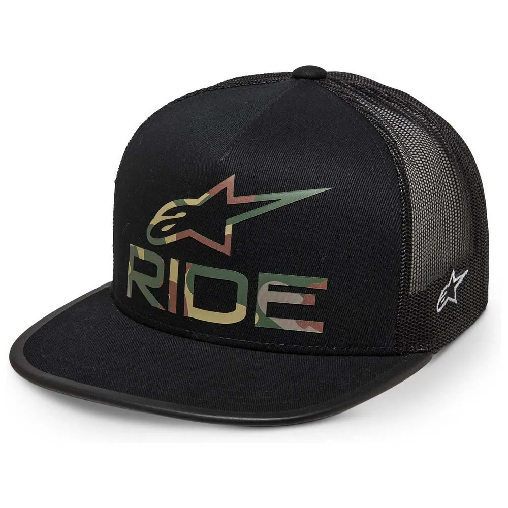 Alpinestars Ride 4.0 Camo Trucker-kappe, Black