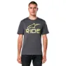Charcoal black / lime / black