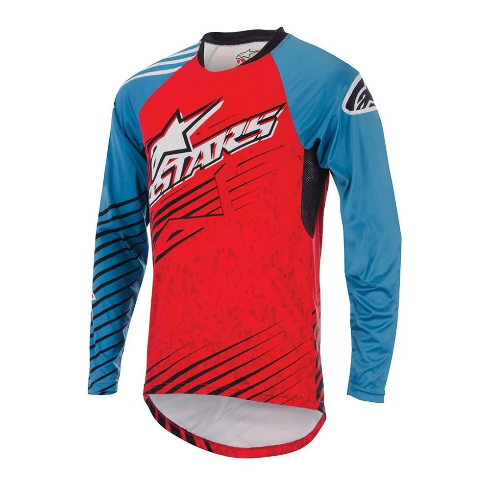 Alpinestars Sighmercury Langarm Enduro Trikot, Orange / blue, S Alpinestars Sighmercury Langarm Enduro Trikot, Orange / blue, S