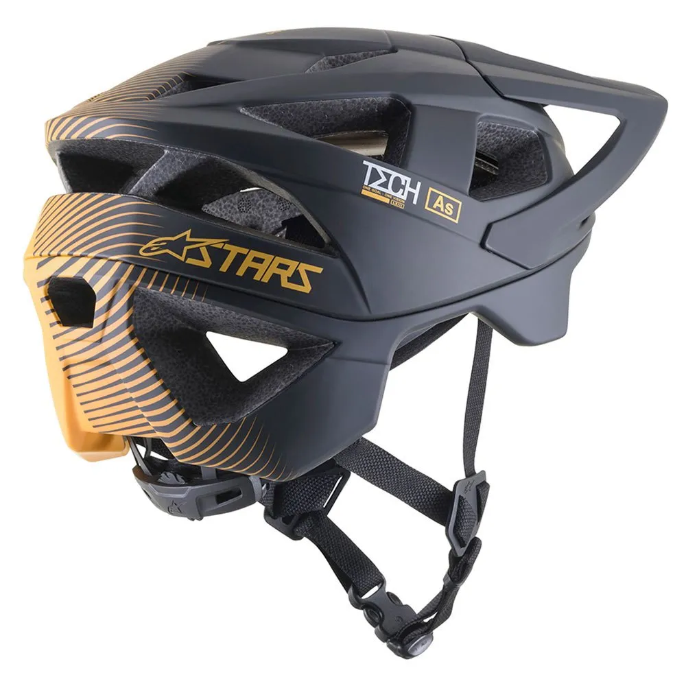 Alpinestars Vector Pro A2 Mtb-helm, Ebony / matte tangerine Alpinestars Vector Pro A2 Mtb-helm, Ebony / matte tangerine