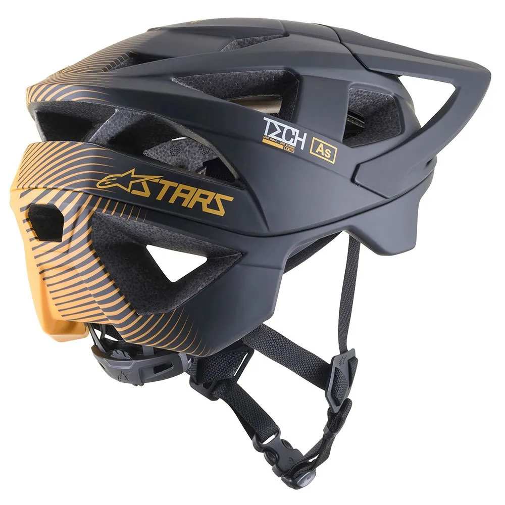 Alpinestars Vector Pro A2 Mtb-helm, Ebony / matte tangerine Alpinestars Vector Pro A2 Mtb-helm, Ebony / matte tangerine