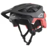 Black / matt red