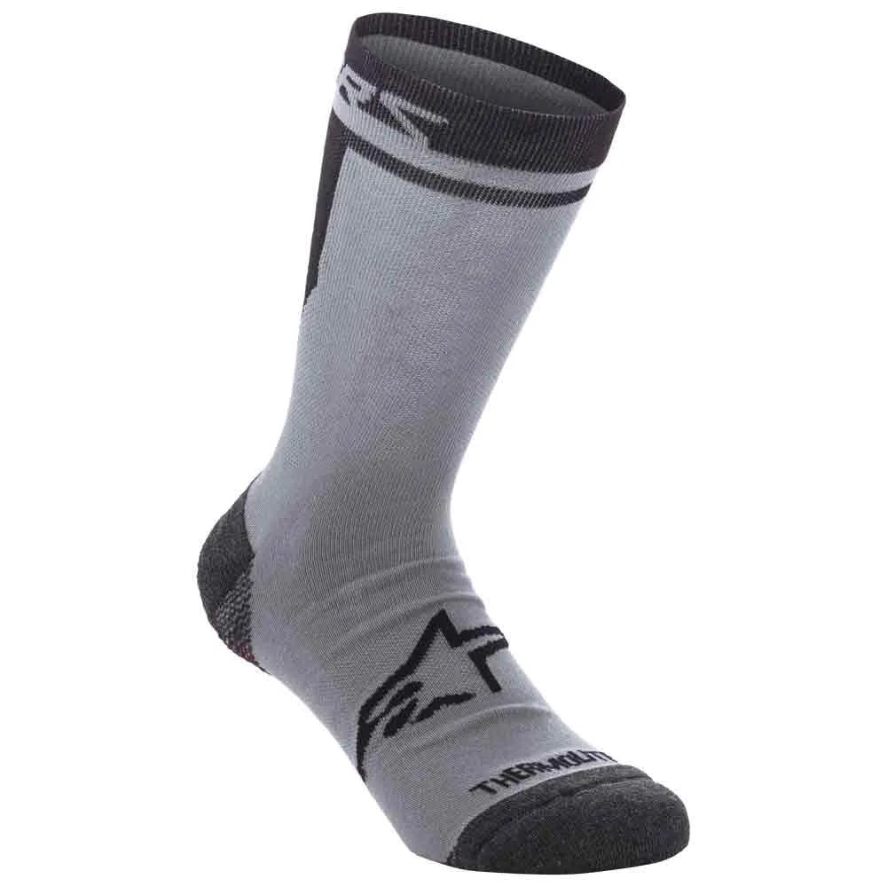 Alpinestars Winter Thermal 17 Socken, Grey black Alpinestars Winter Thermal 17 Socken, Grey black