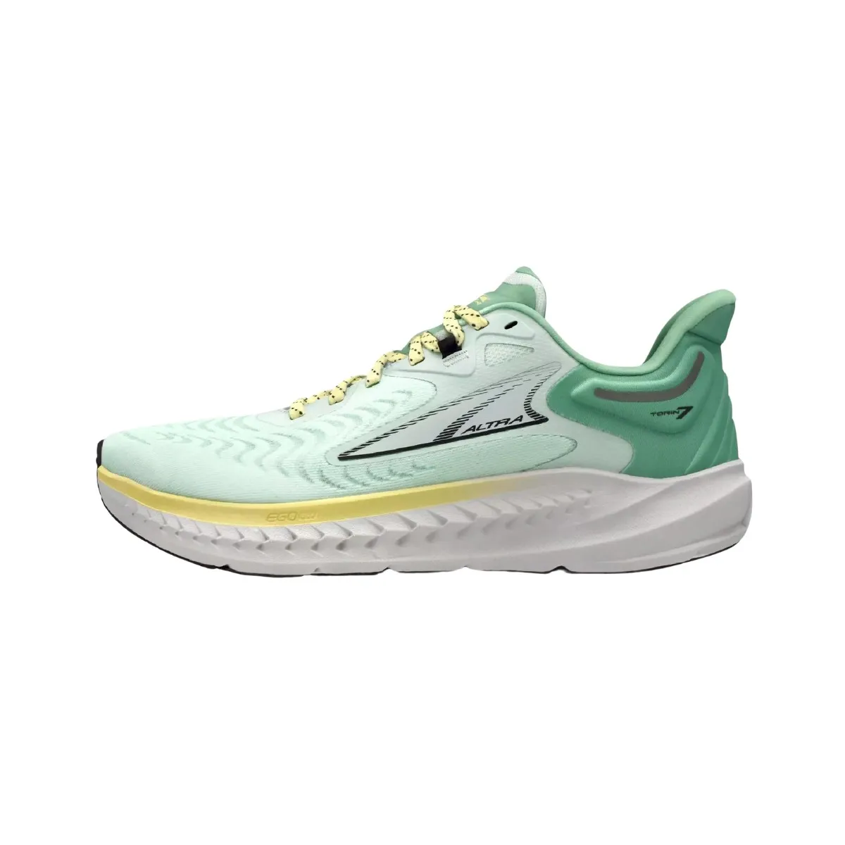 Altra Torin 7 Damen-Sneaker, Grün gelb