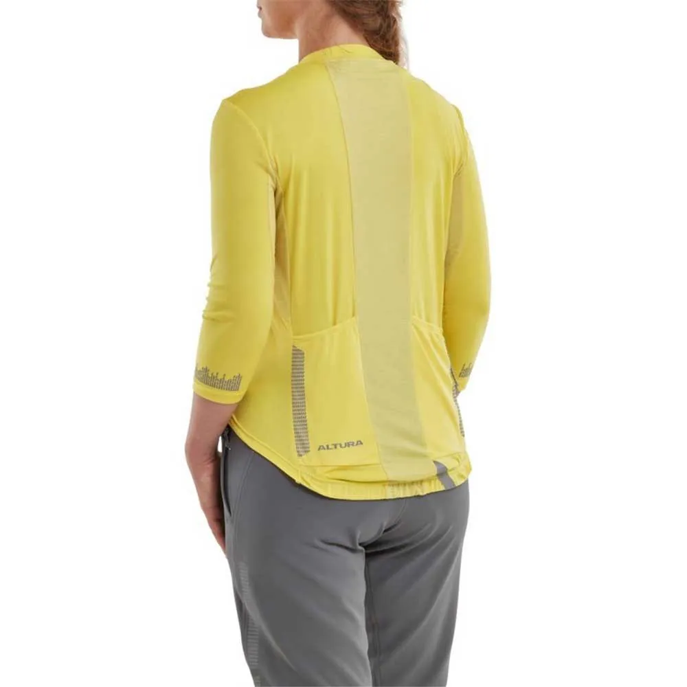 ALTURA All Roads 2022 Enduro-trikot Mit 3/4-Ärmeln, Yellow, XXL ALTURA All Roads 2022 Enduro-trikot Mit 3/4-Ärmeln, Yellow, XXL