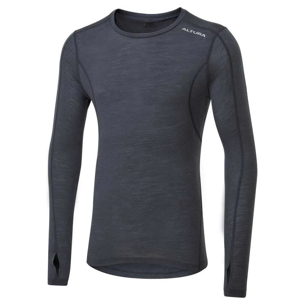 ALTURA Merino 50 Langarm-baselayer, Navy