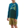 ALTURA Spark Lightweight Langarm Enduro Trikot, Blue / teal