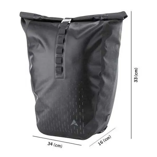 ALTURA Thunderstorm City Fahrradtasche, Black, One Size ALTURA Thunderstorm City Fahrradtasche, Black, One Size