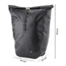 ALTURA Thunderstorm City Fahrradtasche, Black, One Size