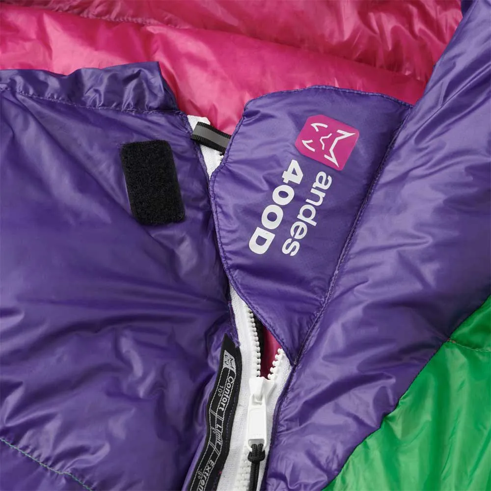 Altus Andes 400 Z80 Schlafsack, Purple, Left Zipper Altus Andes 400 Z80 Schlafsack, Purple, Left Zipper