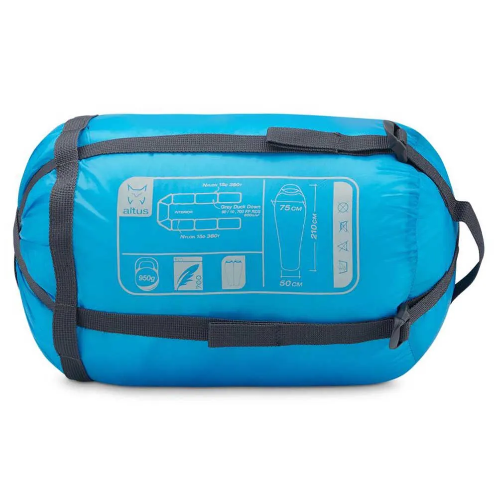 Altus Andes 900 H30 Schlafsack, Dark grey, Right Zipper Altus Andes 900 H30 Schlafsack, Dark grey, Right Zipper