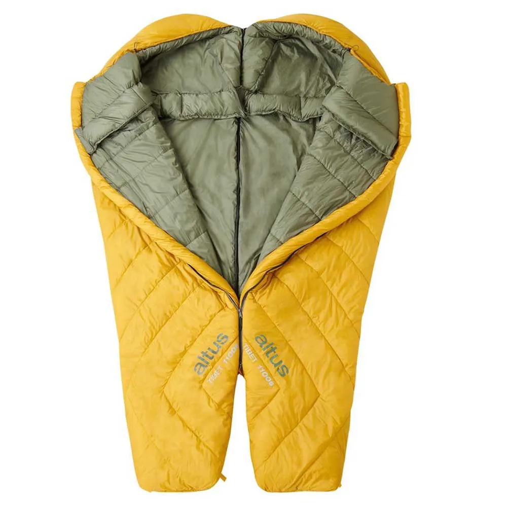Altus Tibet 1100 H30 Schlafsack, Mustard, Left Zipper Altus Tibet 1100 H30 Schlafsack, Mustard, Left Zipper