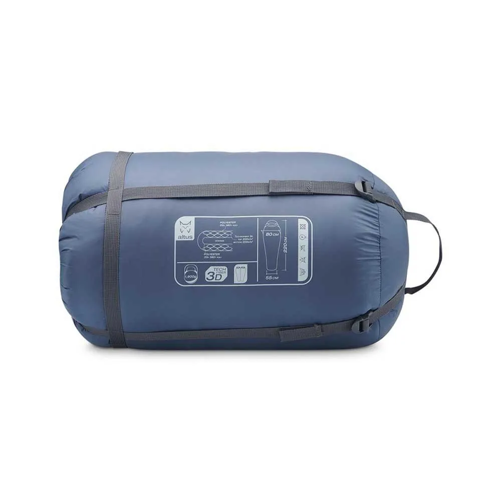 Altus Tibet 1800 H30 Schlafsack, Clay, Right Zipper