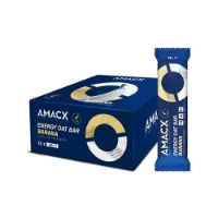 Amacx Energie-riegel-box Banane Hafer 50g 12 Einheiten Amacx Energie-riegel-box Banane Hafer 50g 12 Einheiten