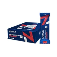 Amacx Energie-riegel-box Preiselbeere Nougat 37g 12 Einheiten Amacx Energie-riegel-box Preiselbeere Nougat 37g 12 Einheiten