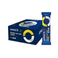 Amacx Energie-riegel-box Zitrone Hafer 50g 12 Einheiten Amacx Energie-riegel-box Zitrone Hafer 50g 12 Einheiten