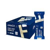 Amacx Fast Vanilla Einheiten Von Schachteln Mit Energieriegeln 12 Einheiten