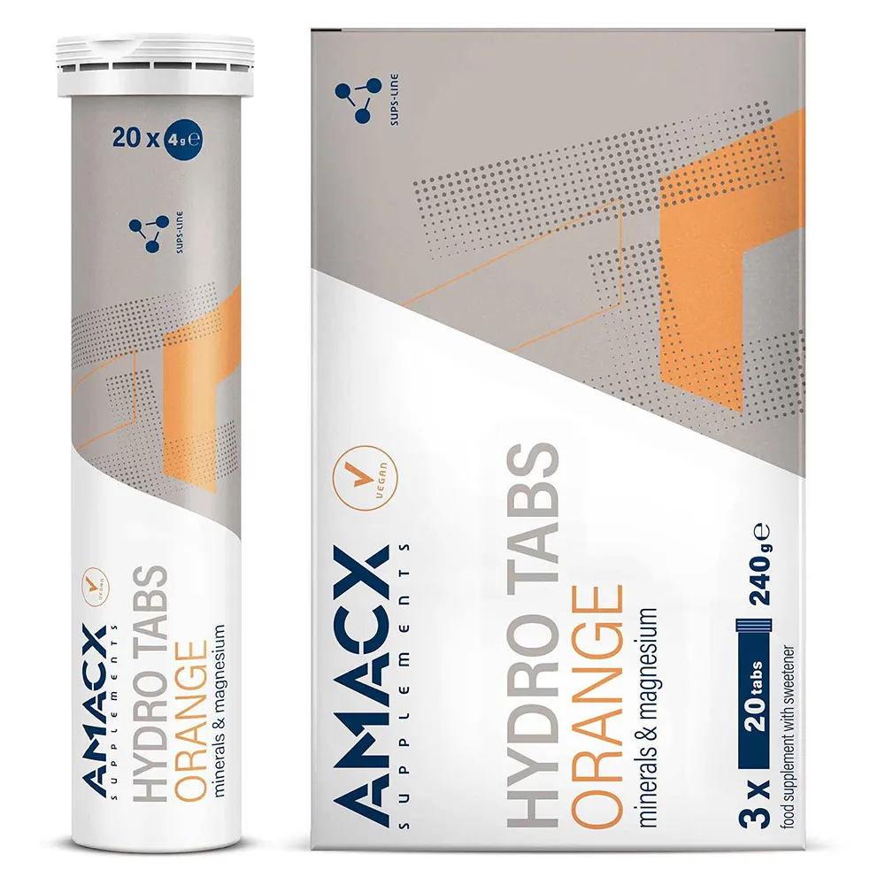 Amacx Hydro-tabletten Orange 3 Einheiten, White, One Size