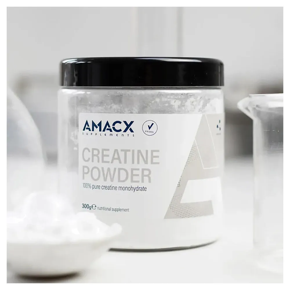 Amacx Kreatinpulver 300g, Grey, One Size Amacx Kreatinpulver 300g, Grey, One Size