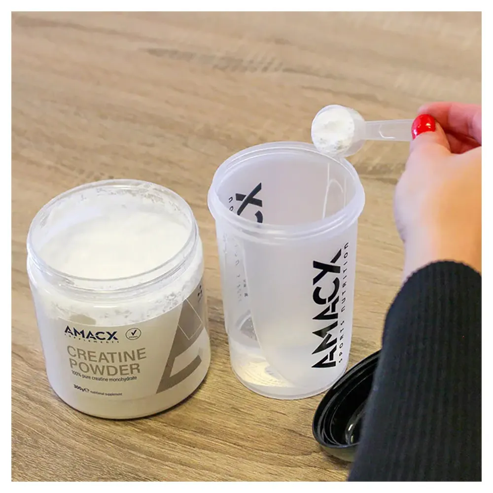 Amacx Kreatinpulver 300g, Grey, One Size Amacx Kreatinpulver 300g, Grey, One Size