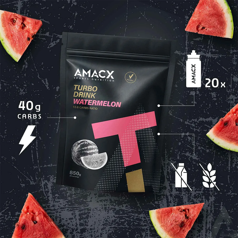Amacx Trinke Energiedrinkpulver Wassermelone 850g, Blue, One Size Amacx Trinke Energiedrinkpulver Wassermelone 850g, Blue, One Size