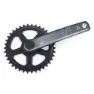 AMAR Al1x 1s Kurbelgarnitur, Black, 170mm, 44t