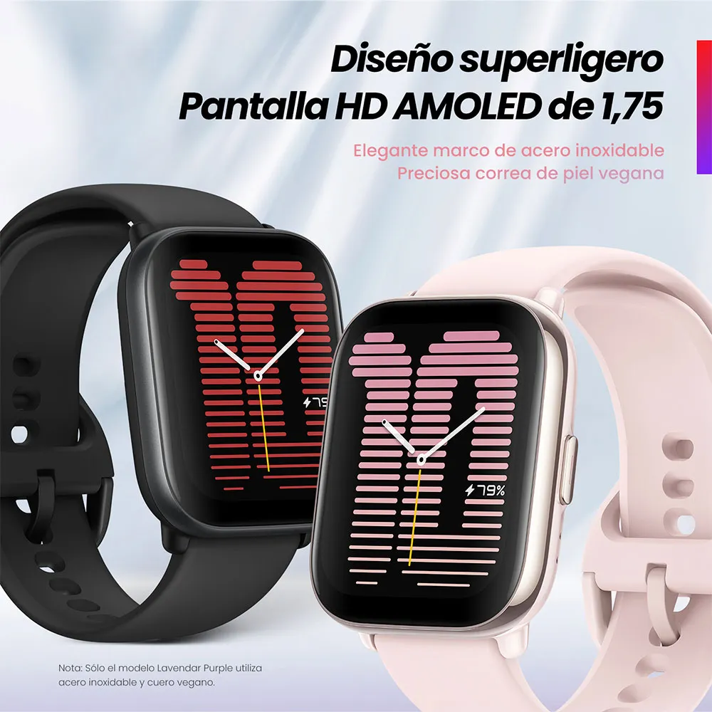 Amazfit Active 1.75 Amoled Smartwatch, Midnight black Amazfit Active 1.75 Amoled Smartwatch, Midnight black