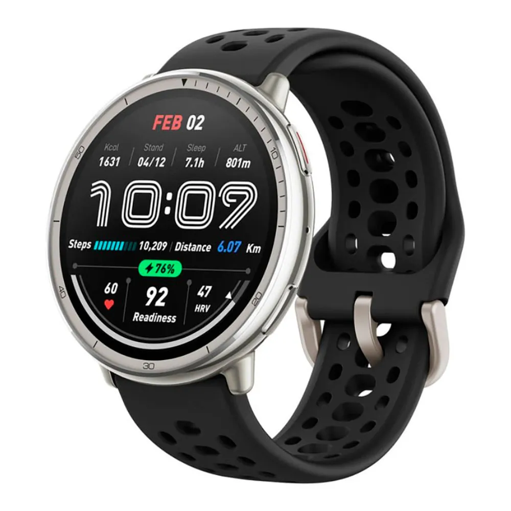 Amazfit Active 2 Smartwatch, Black Amazfit Active 2 Smartwatch, Black