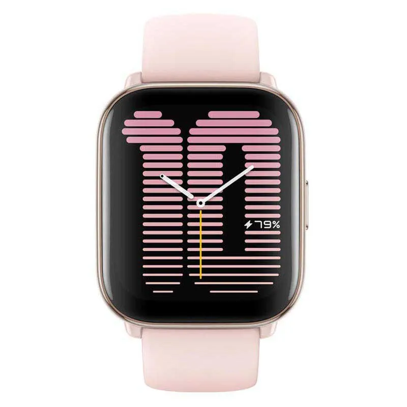 Amazfit Active Amoled Smartwatch, Pink Amazfit Active Amoled Smartwatch, Pink