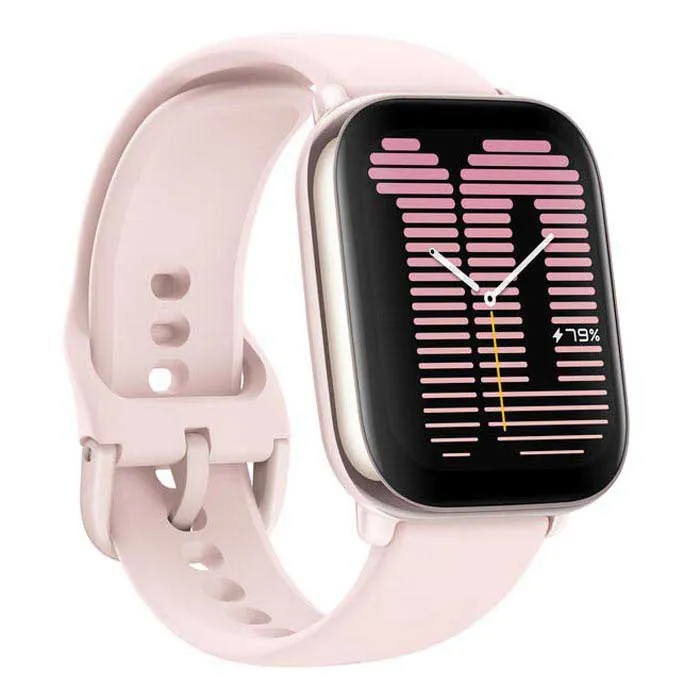 Amazfit Active Amoled Smartwatch, Pink Amazfit Active Amoled Smartwatch, Pink