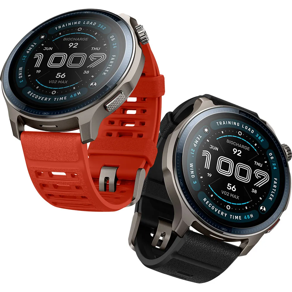Amazfit Balance 2 Smartwatch, Black / red Amazfit Balance 2 Smartwatch, Black / red