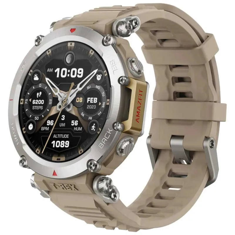 Amazfit T-rex Ultra Smartwatch, Beige Amazfit T-rex Ultra Smartwatch, Beige