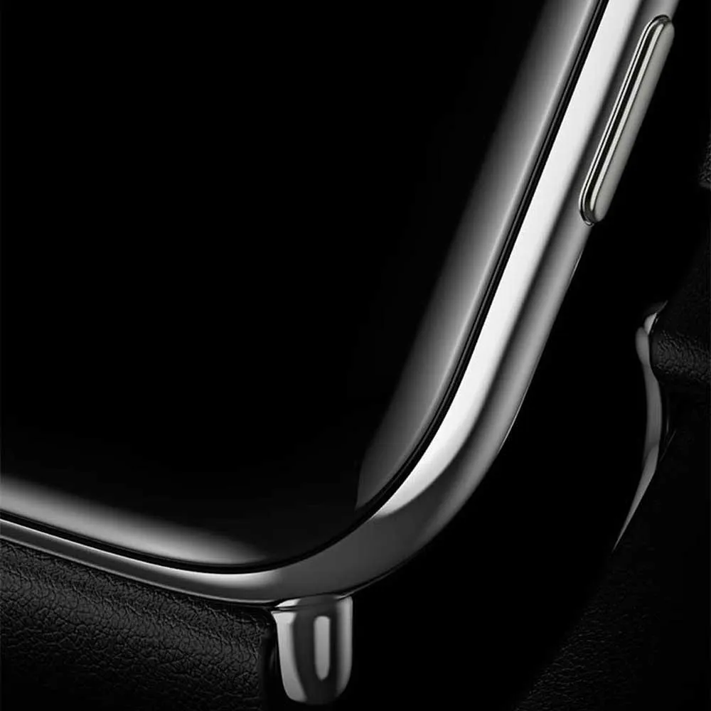 Amazfit Zepp E Square Leather Smartwatch, Black Amazfit Zepp E Square Leather Smartwatch, Black