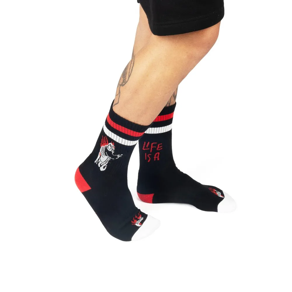 American Socks Bad Trip Lange Socken, Black