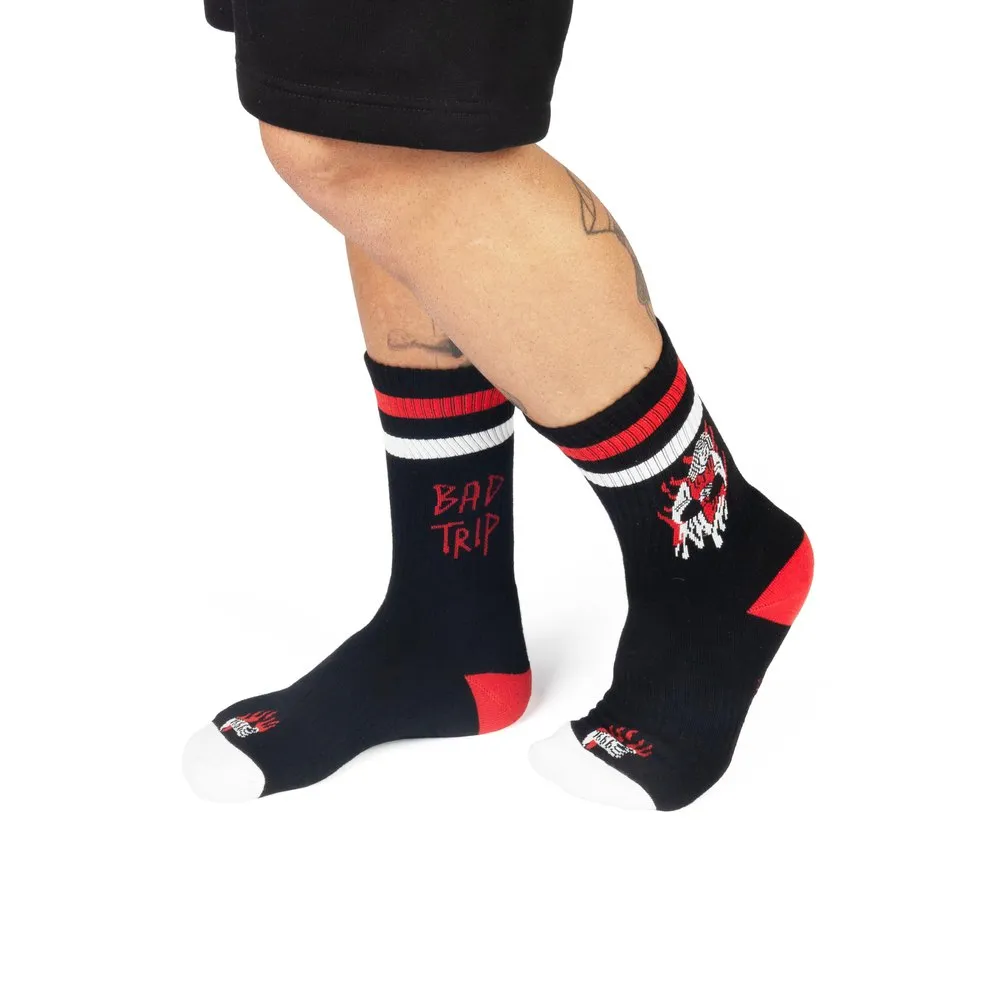 American Socks Bad Trip Lange Socken, Black