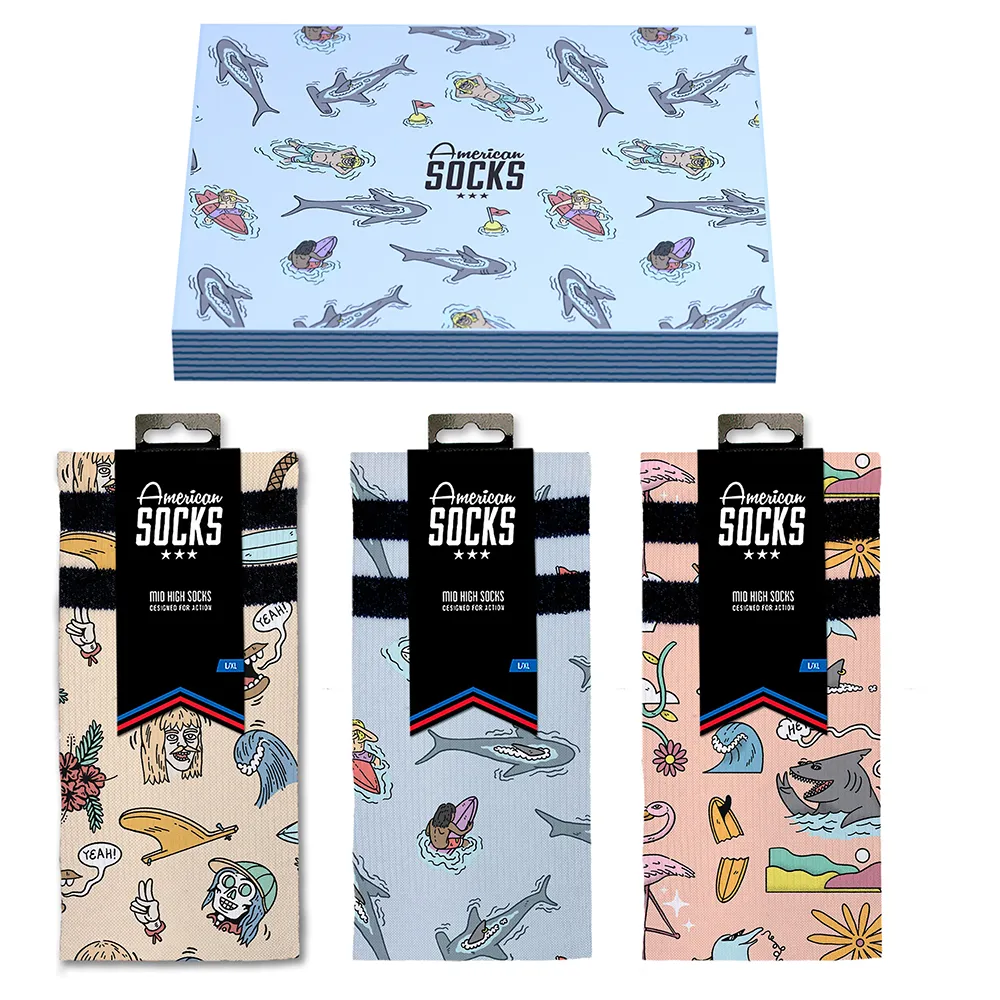 American Socks Stinky Surfer Gift Socken American Socks Stinky Surfer Gift Socken