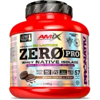 Amix 198.5 Protein Zeropro Pulver Braun Cookies&cream 2kg Amix 198.5 Protein Zeropro Pulver Braun Cookies&cream 2kg