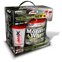 Amix Anabolic Monster Molkenprotein Banane Und Erdbeere 2.2kg Amix Anabolic Monster Molkenprotein Banane Und Erdbeere 2.2kg